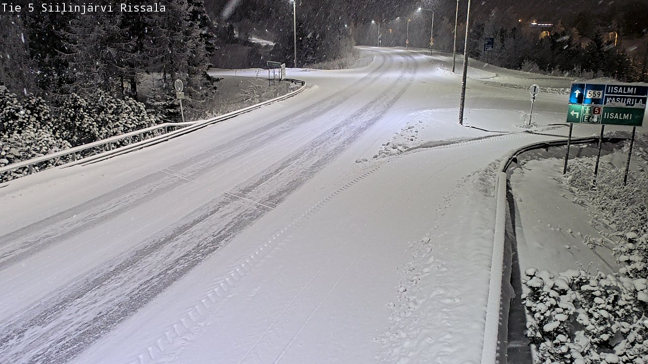 Kelikamerat Kuva Tie 5 Siilinjärvi, Rissala, Siilinjärvi, Pohjois-Savo