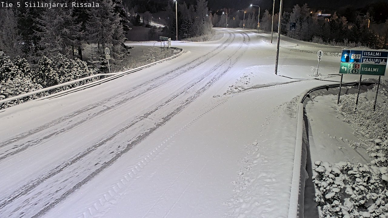 Kelikamerat Kuva Tie 5 Siilinjärvi, Rissala, Siilinjärvi, Pohjois-Savo