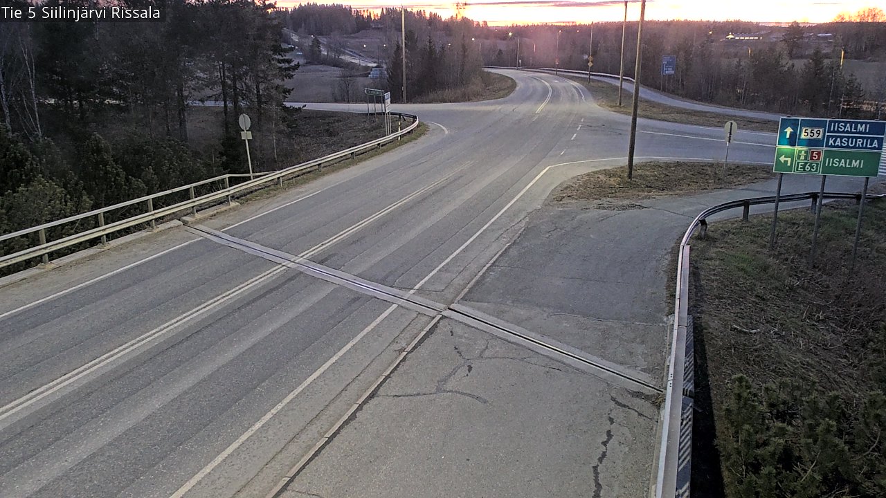 Kelikamerat Kuva Tie 5 Siilinjärvi, Rissala, Siilinjärvi, Pohjois-Savo
