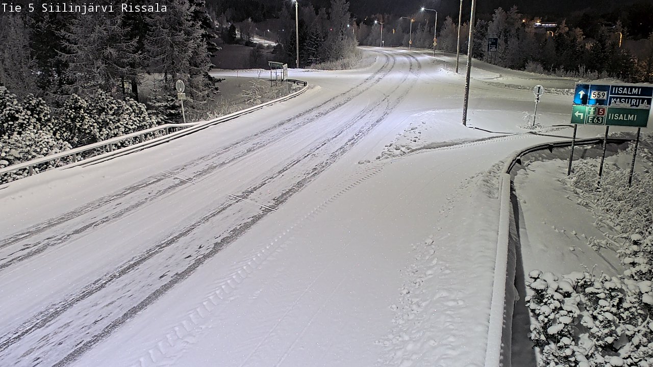 Kelikamerat Kuva Tie 5 Siilinjärvi, Rissala, Siilinjärvi, Pohjois-Savo