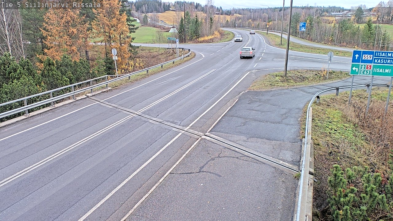 Weather Camera Image Väg 5 Siilinjärvi, Rissala, Siilinjärvi, Pohjois-Savo