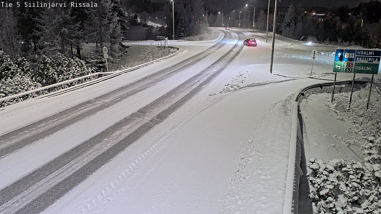 Kelikamerat Kuva Tie 5 Siilinjärvi, Rissala, Siilinjärvi, Pohjois-Savo
