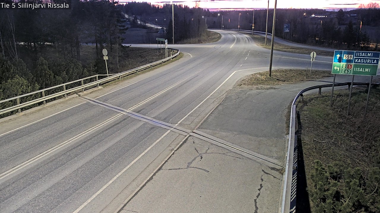Kelikamerat Kuva Tie 5 Siilinjärvi, Rissala, Siilinjärvi, Pohjois-Savo