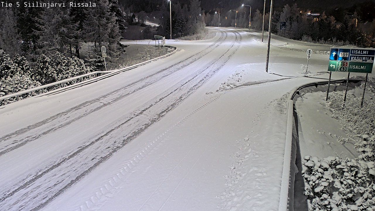 Kelikamerat Kuva Tie 5 Siilinjärvi, Rissala, Siilinjärvi, Pohjois-Savo