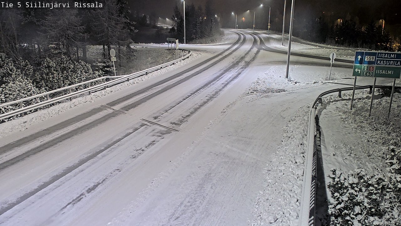 Kelikamerat Kuva Tie 5 Siilinjärvi, Rissala, Siilinjärvi, Pohjois-Savo