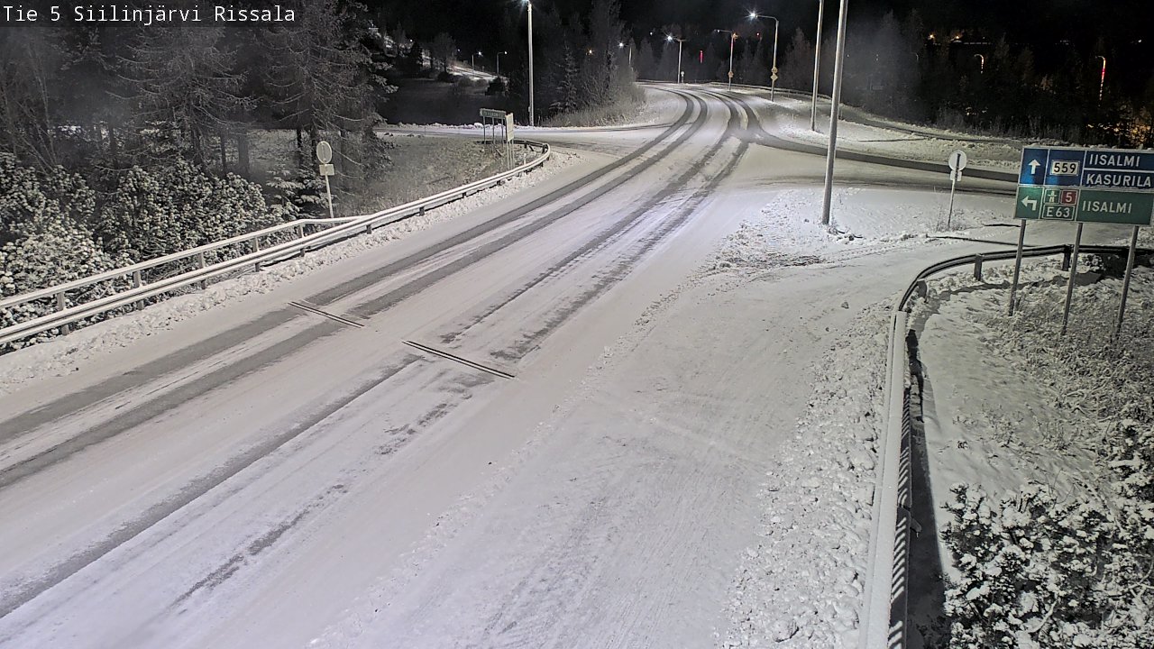 Kelikamerat Kuva Tie 5 Siilinjärvi, Rissala, Siilinjärvi, Pohjois-Savo