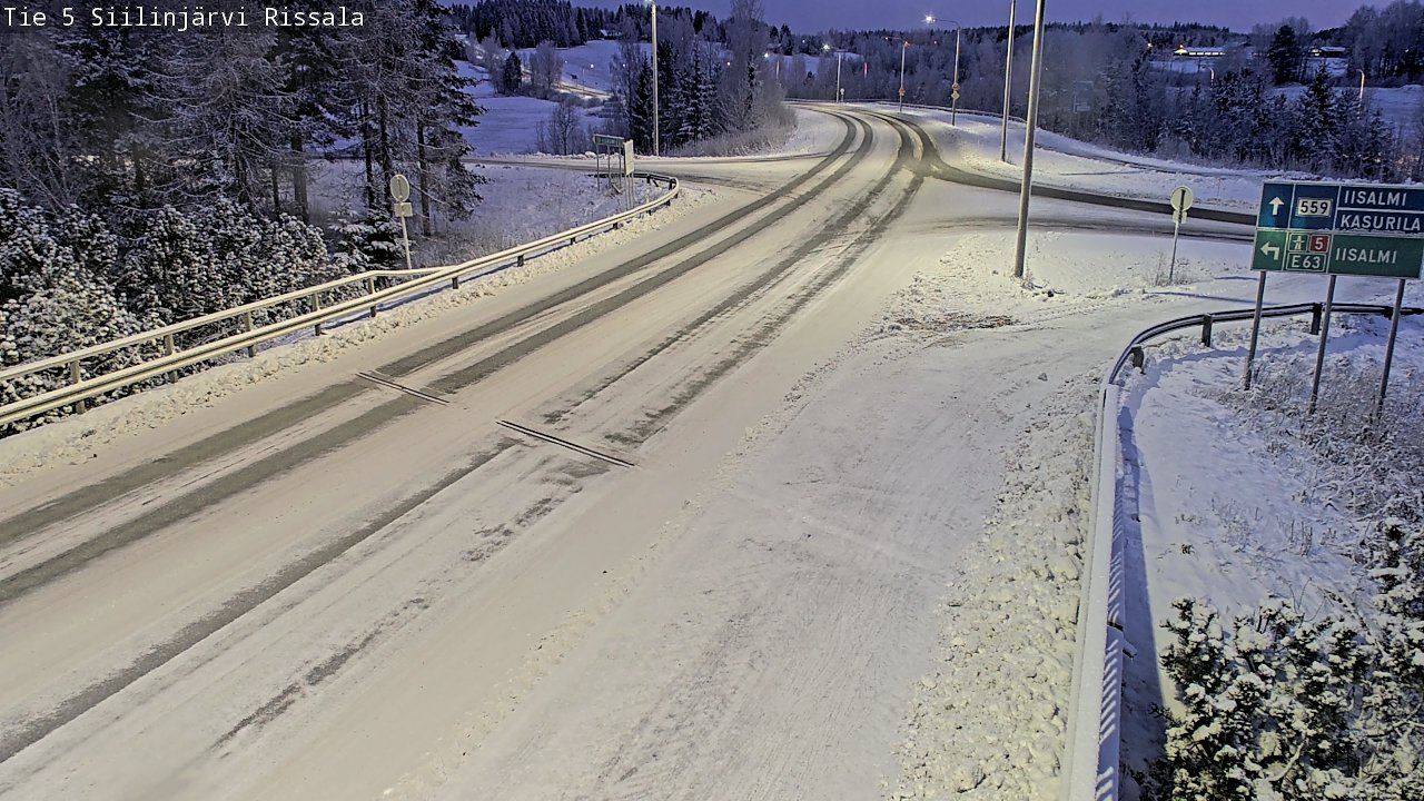Kelikamerat Kuva Tie 5 Siilinjärvi, Rissala, Siilinjärvi, Pohjois-Savo