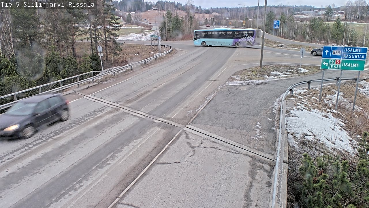 Kelikamerat Kuva Tie 5 Siilinjärvi, Rissala, Siilinjärvi, Pohjois-Savo