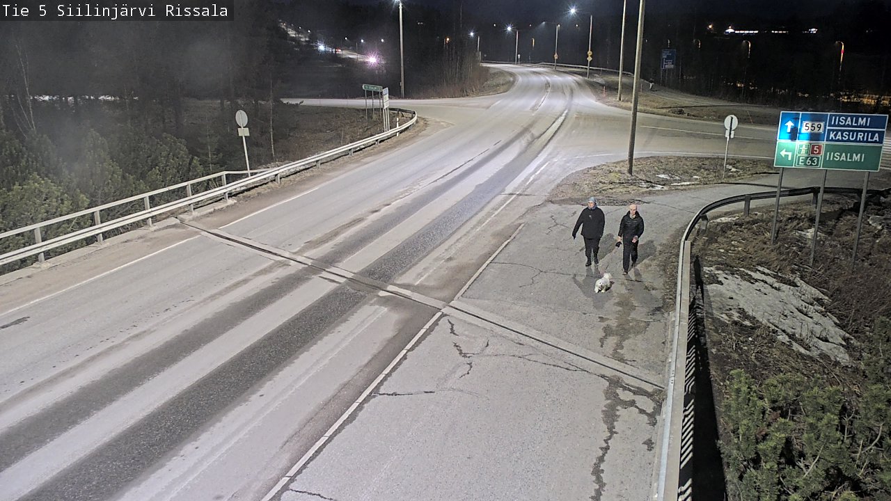 Weather Camera Image Väg 5 Siilinjärvi, Rissala, Siilinjärvi, Pohjois-Savo