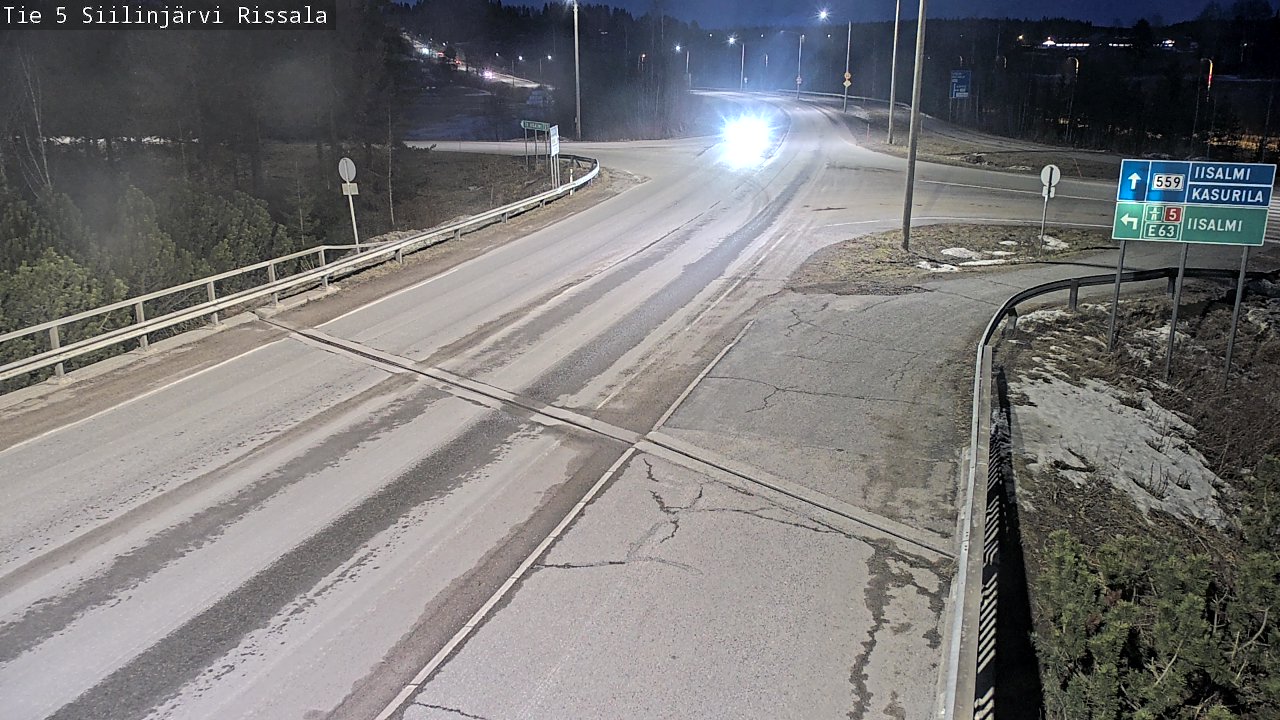 Kelikamerat Kuva Tie 5 Siilinjärvi, Rissala, Siilinjärvi, Pohjois-Savo