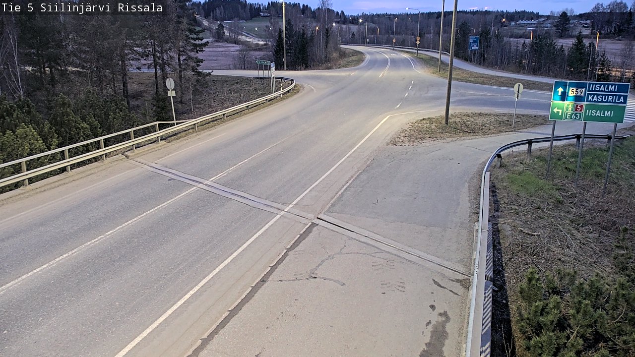 Kelikamerat Kuva Tie 5 Siilinjärvi, Rissala, Siilinjärvi, Pohjois-Savo