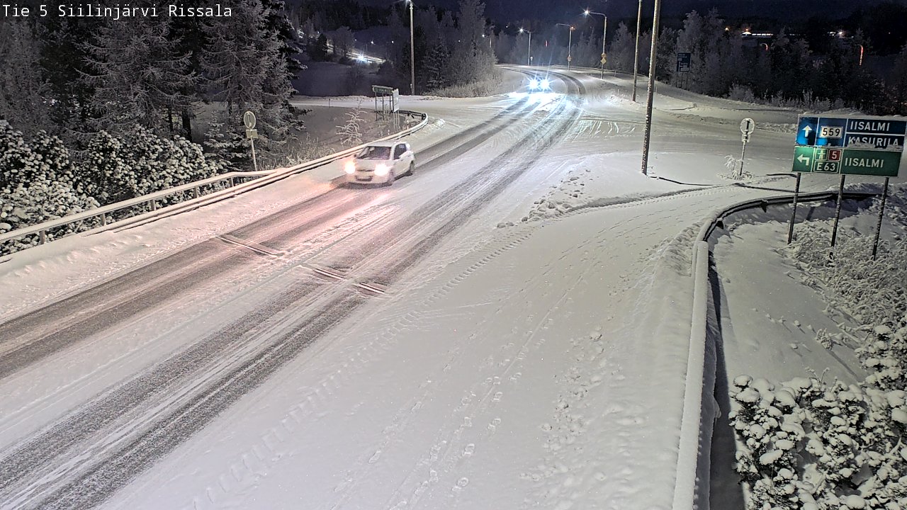 Kelikamerat Kuva Tie 5 Siilinjärvi, Rissala, Siilinjärvi, Pohjois-Savo