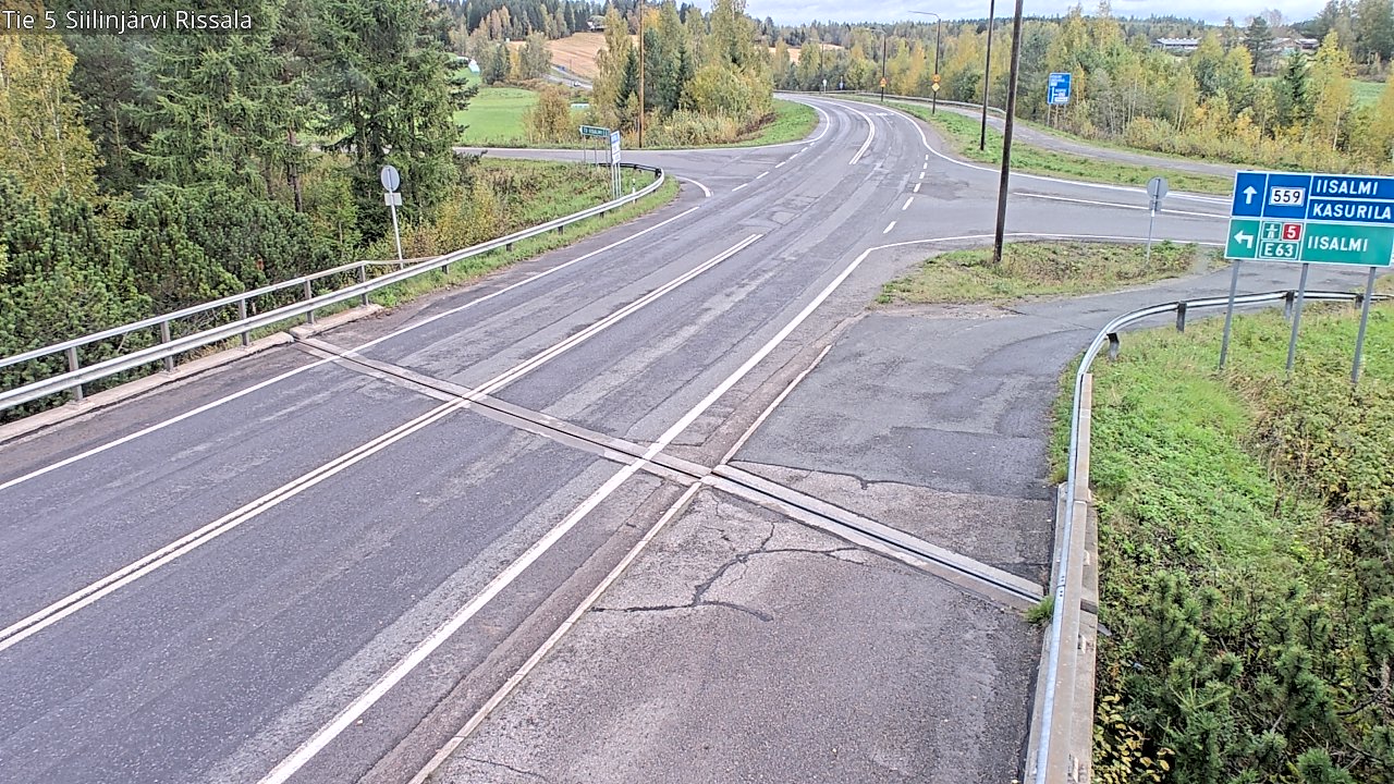 Kelikamerat Kuva Tie 5 Siilinjärvi, Rissala, Siilinjärvi, Pohjois-Savo