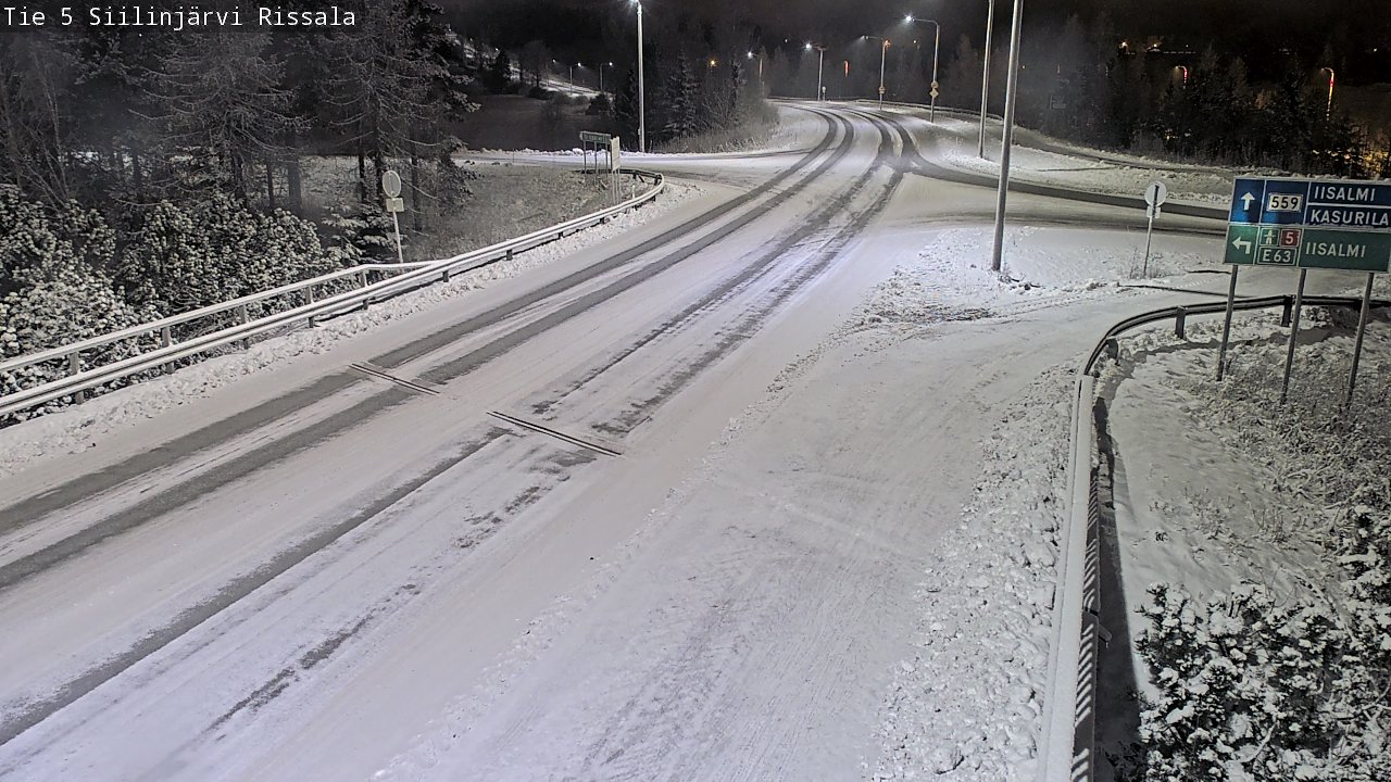 Kelikamerat Kuva Tie 5 Siilinjärvi, Rissala, Siilinjärvi, Pohjois-Savo