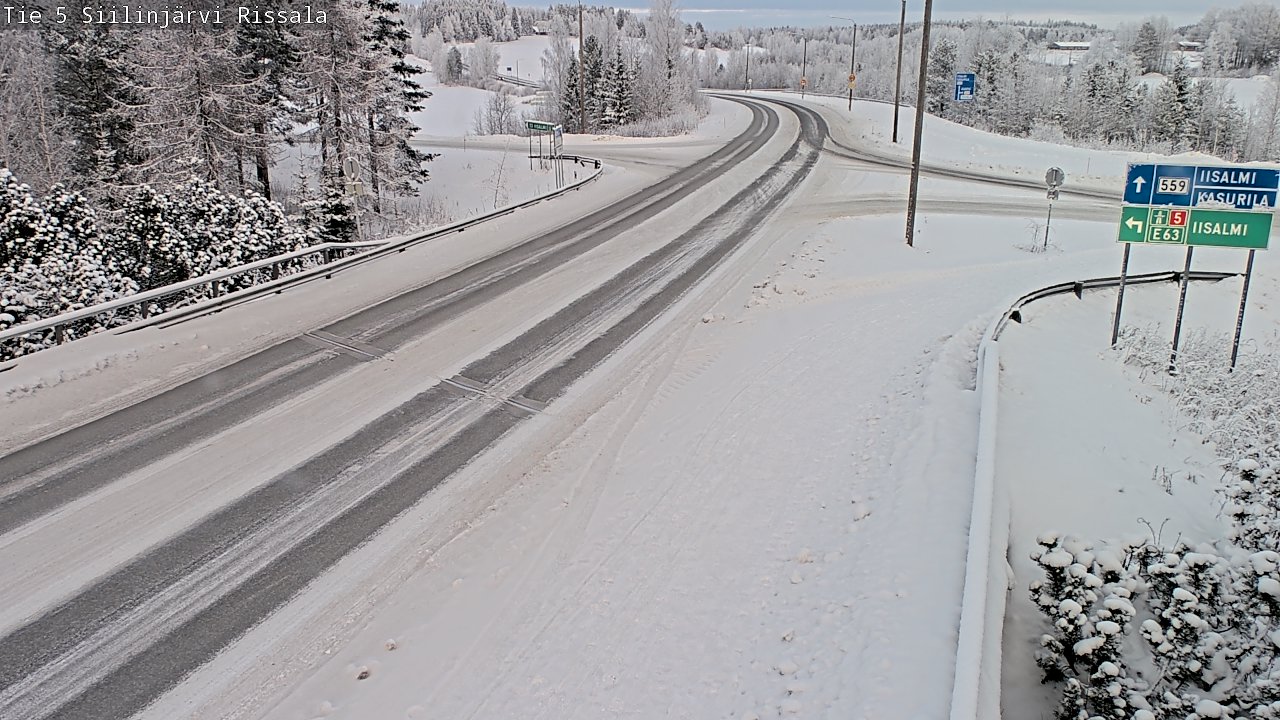 Kelikamerat Kuva Tie 5 Siilinjärvi, Rissala, Siilinjärvi, Pohjois-Savo