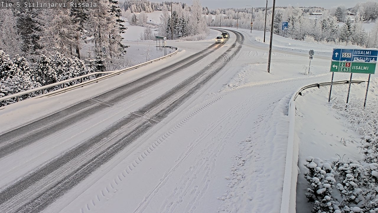 Kelikamerat Kuva Tie 5 Siilinjärvi, Rissala, Siilinjärvi, Pohjois-Savo