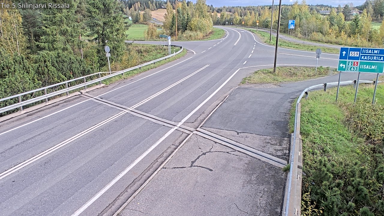 Kelikamerat Kuva Tie 5 Siilinjärvi, Rissala, Siilinjärvi, Pohjois-Savo