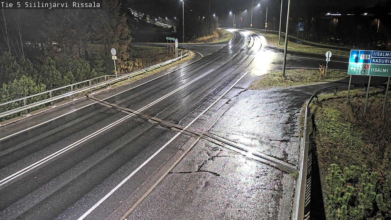 Weather Camera Image Väg 5 Siilinjärvi, Rissala, Siilinjärvi, Pohjois-Savo