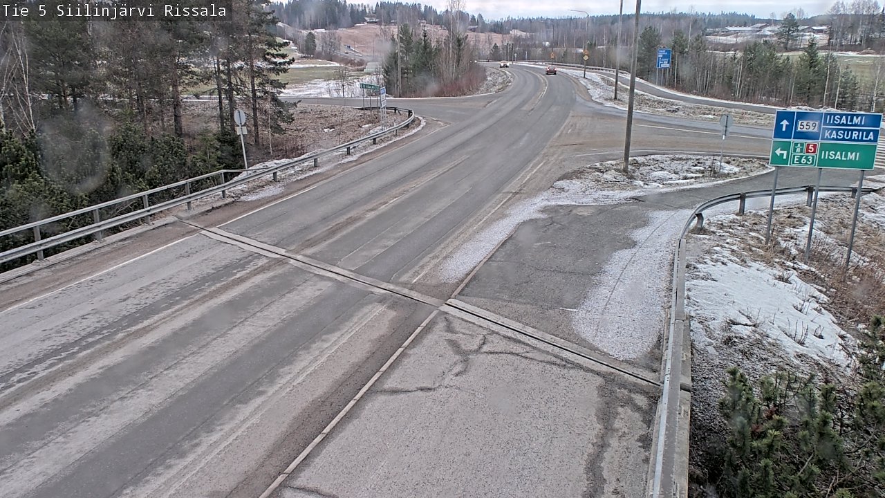 Kelikamerat Kuva Tie 5 Siilinjärvi, Rissala, Siilinjärvi, Pohjois-Savo