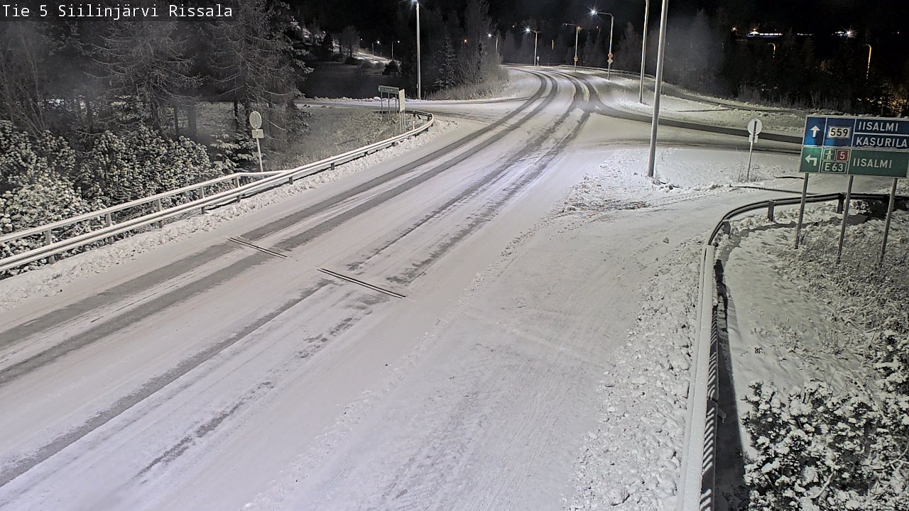 Kelikamerat Kuva Tie 5 Siilinjärvi, Rissala, Siilinjärvi, Pohjois-Savo