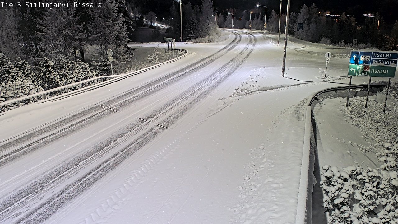 Kelikamerat Kuva Tie 5 Siilinjärvi, Rissala, Siilinjärvi, Pohjois-Savo