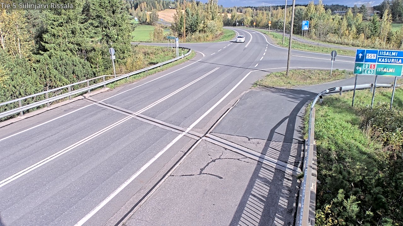 Kelikamerat Kuva Tie 5 Siilinjärvi, Rissala, Siilinjärvi, Pohjois-Savo