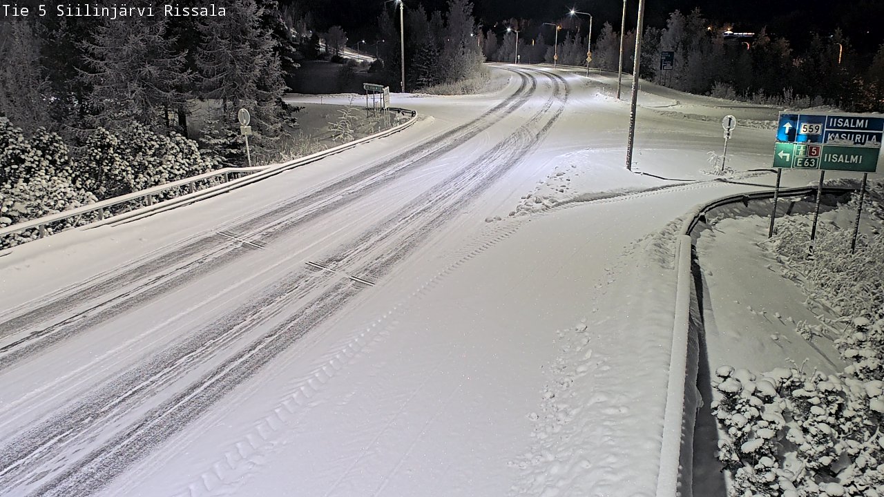 Kelikamerat Kuva Tie 5 Siilinjärvi, Rissala, Siilinjärvi, Pohjois-Savo