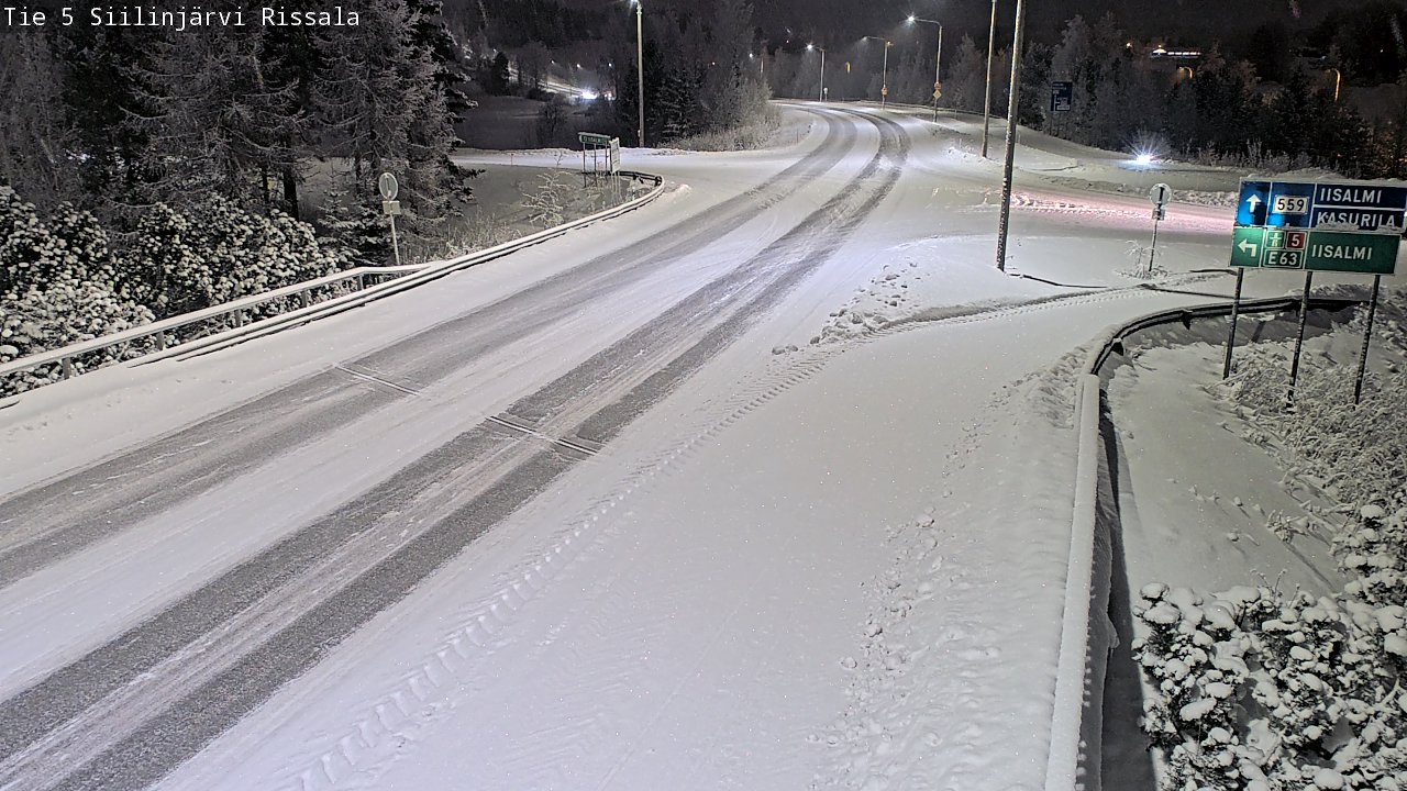 Kelikamerat Kuva Tie 5 Siilinjärvi, Rissala, Siilinjärvi, Pohjois-Savo