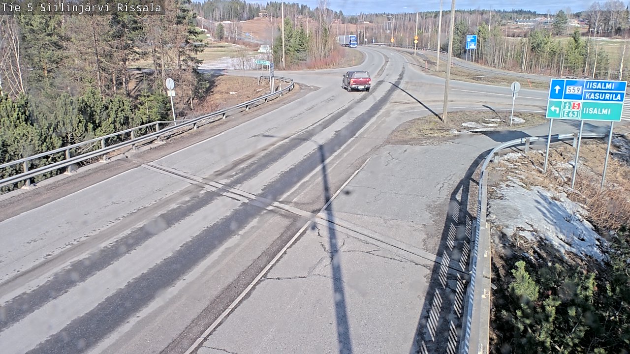 Kelikamerat Kuva Tie 5 Siilinjärvi, Rissala, Siilinjärvi, Pohjois-Savo