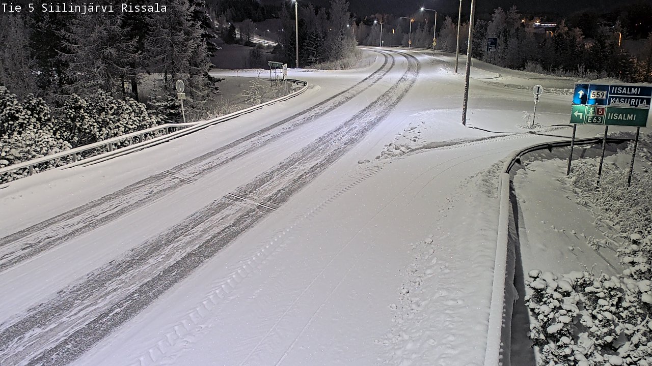 Kelikamerat Kuva Tie 5 Siilinjärvi, Rissala, Siilinjärvi, Pohjois-Savo