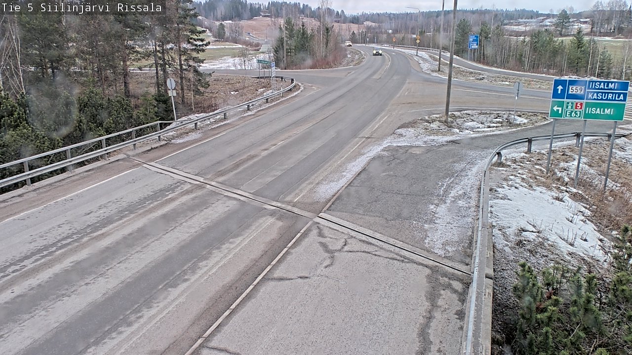 Kelikamerat Kuva Tie 5 Siilinjärvi, Rissala, Siilinjärvi, Pohjois-Savo