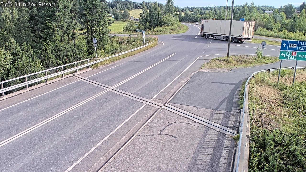 Kelikamerat Kuva Tie 5 Siilinjärvi, Rissala, Siilinjärvi, Pohjois-Savo