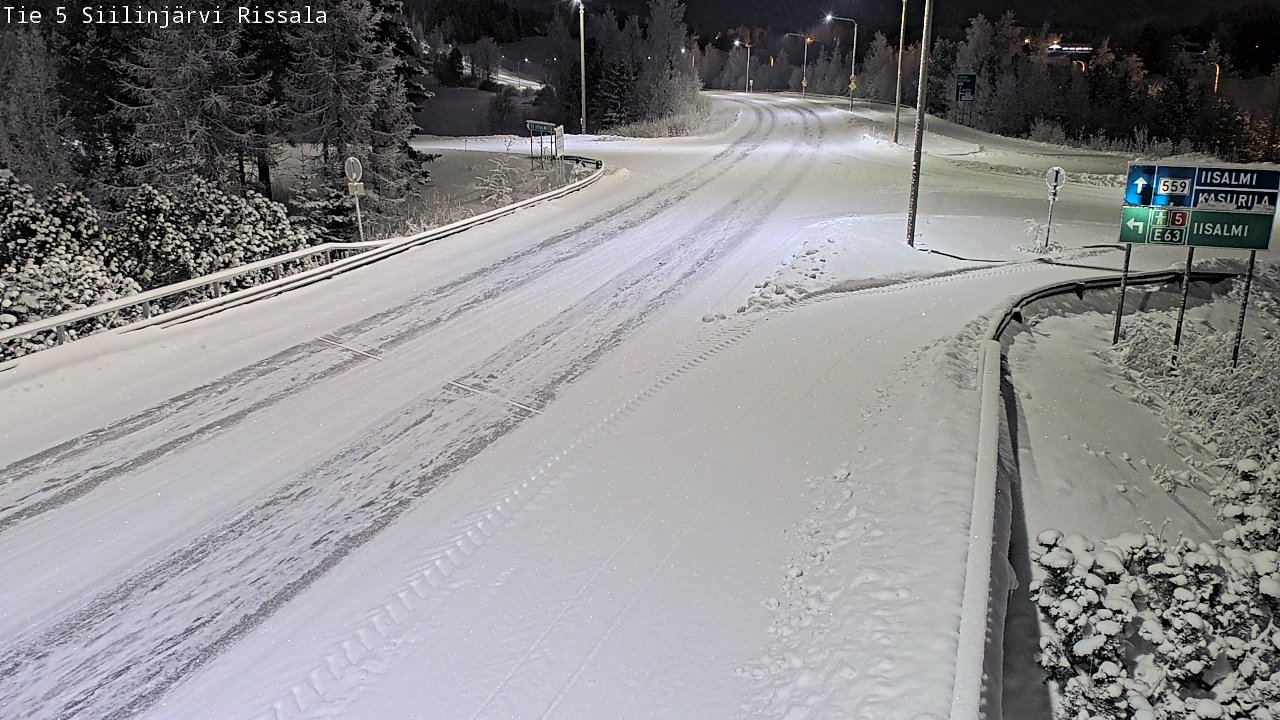 Kelikamerat Kuva Tie 5 Siilinjärvi, Rissala, Siilinjärvi, Pohjois-Savo