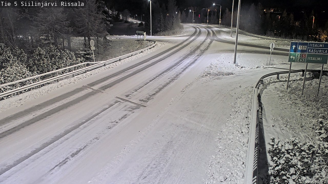 Kelikamerat Kuva Tie 5 Siilinjärvi, Rissala, Siilinjärvi, Pohjois-Savo