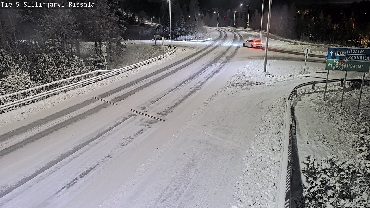 Kelikamerat Kuva Tie 5 Siilinjärvi, Rissala, Siilinjärvi, Pohjois-Savo