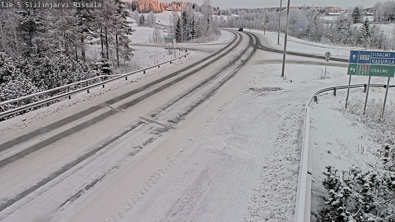 Kelikamerat Kuva Tie 5 Siilinjärvi, Rissala, Siilinjärvi, Pohjois-Savo