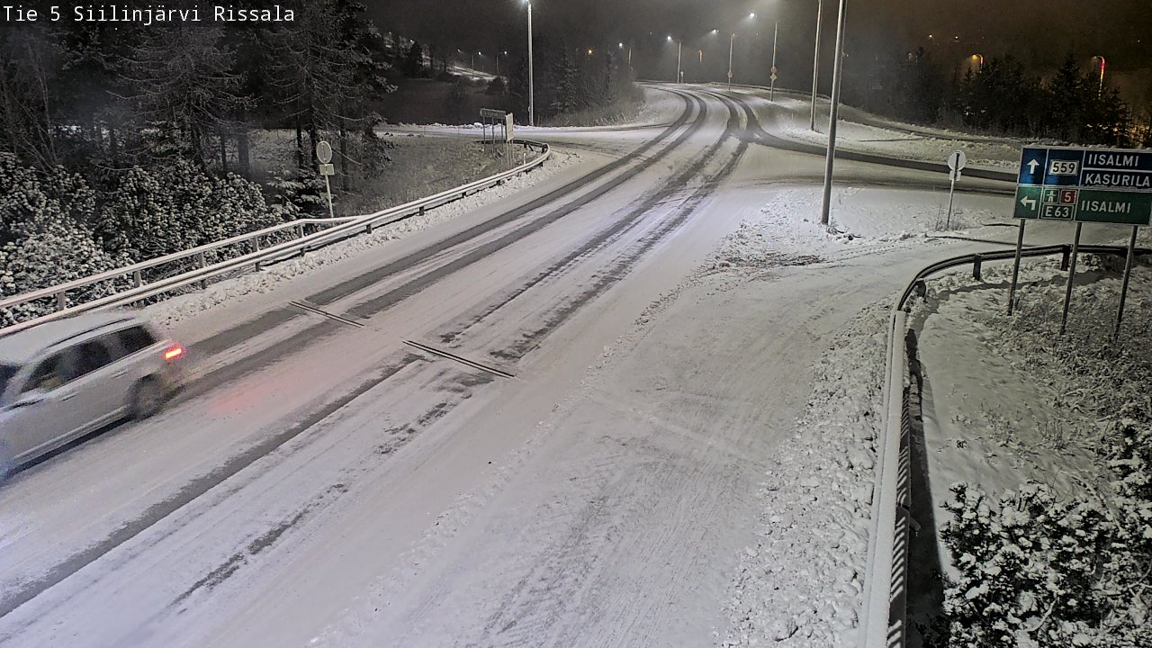 Kelikamerat Kuva Tie 5 Siilinjärvi, Rissala, Siilinjärvi, Pohjois-Savo