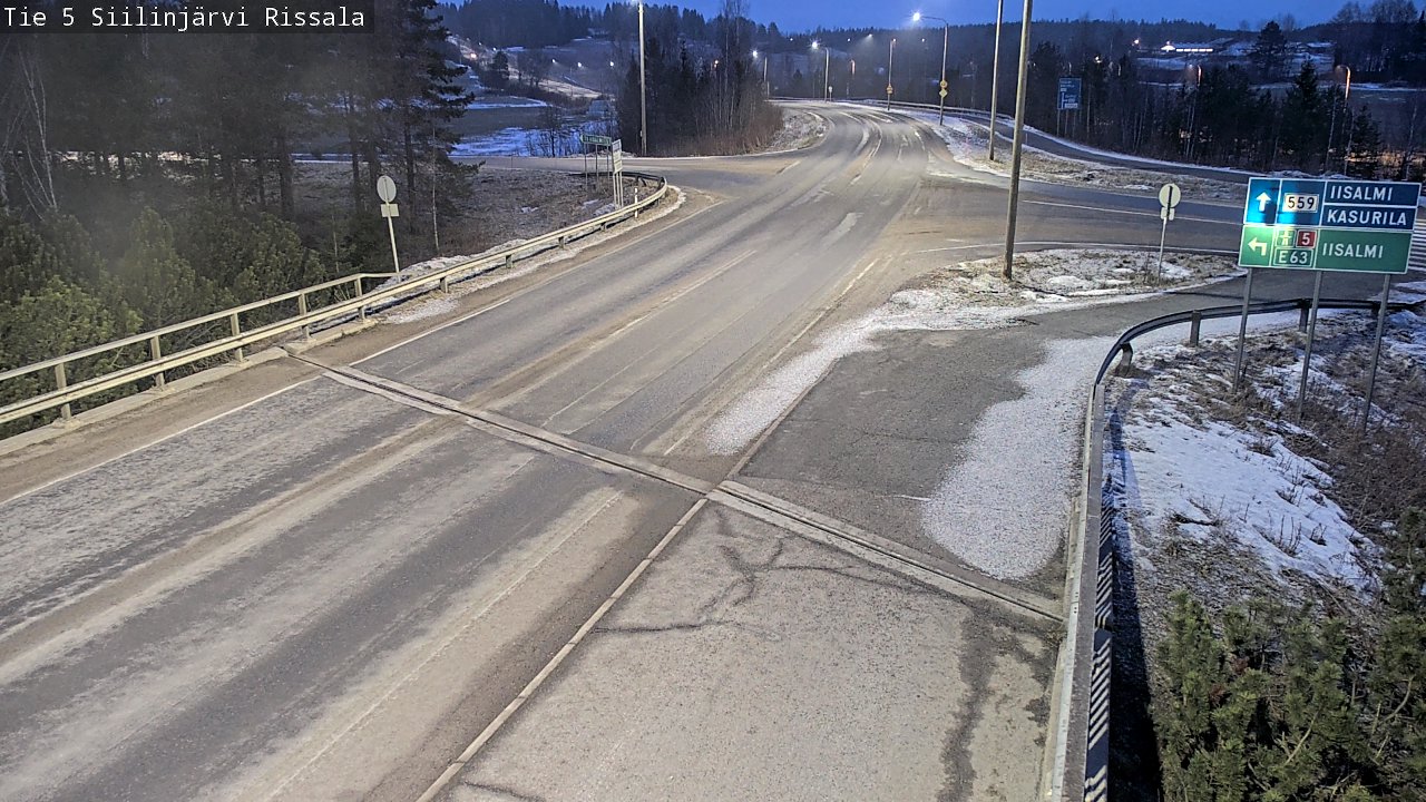 Kelikamerat Kuva Tie 5 Siilinjärvi, Rissala, Siilinjärvi, Pohjois-Savo