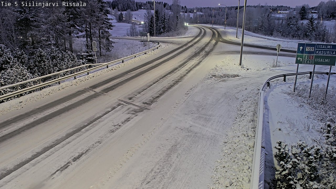 Kelikamerat Kuva Tie 5 Siilinjärvi, Rissala, Siilinjärvi, Pohjois-Savo