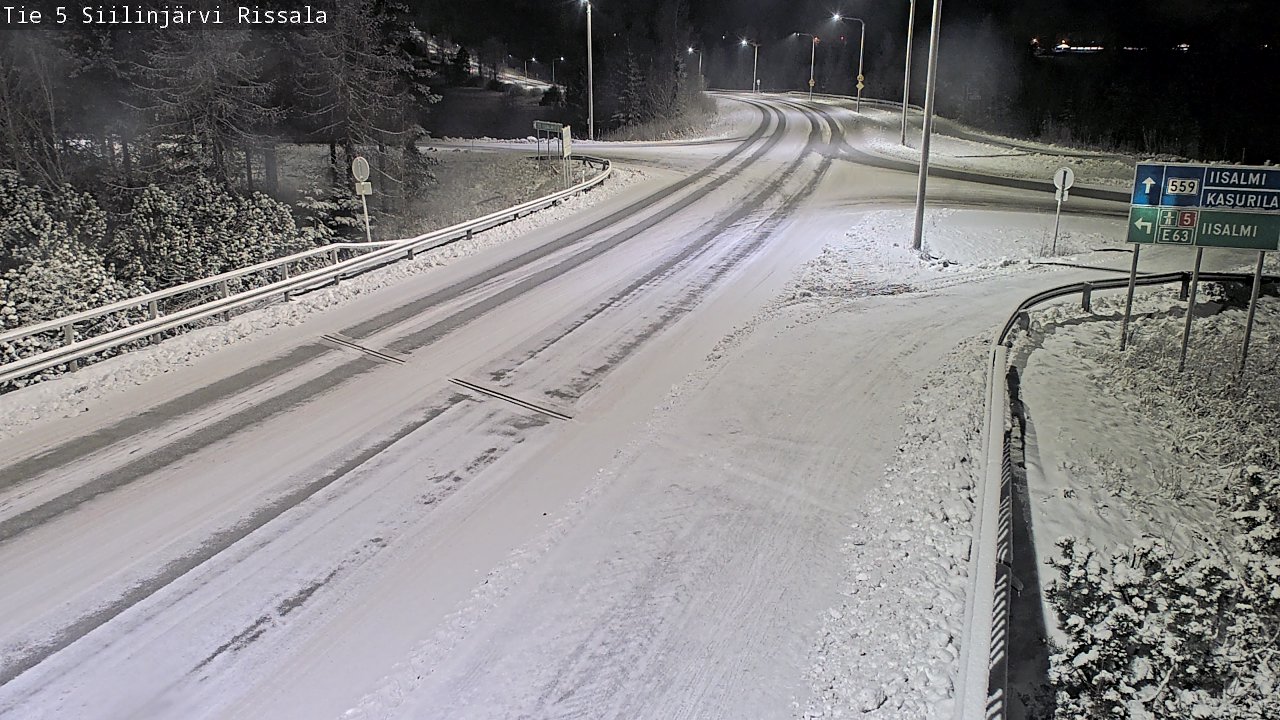 Kelikamerat Kuva Tie 5 Siilinjärvi, Rissala, Siilinjärvi, Pohjois-Savo