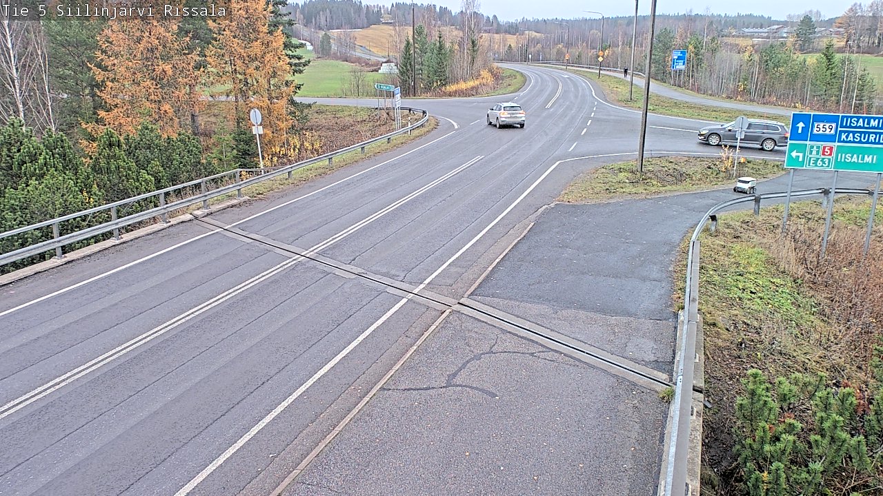 Weather Camera Image Väg 5 Siilinjärvi, Rissala, Siilinjärvi, Pohjois-Savo