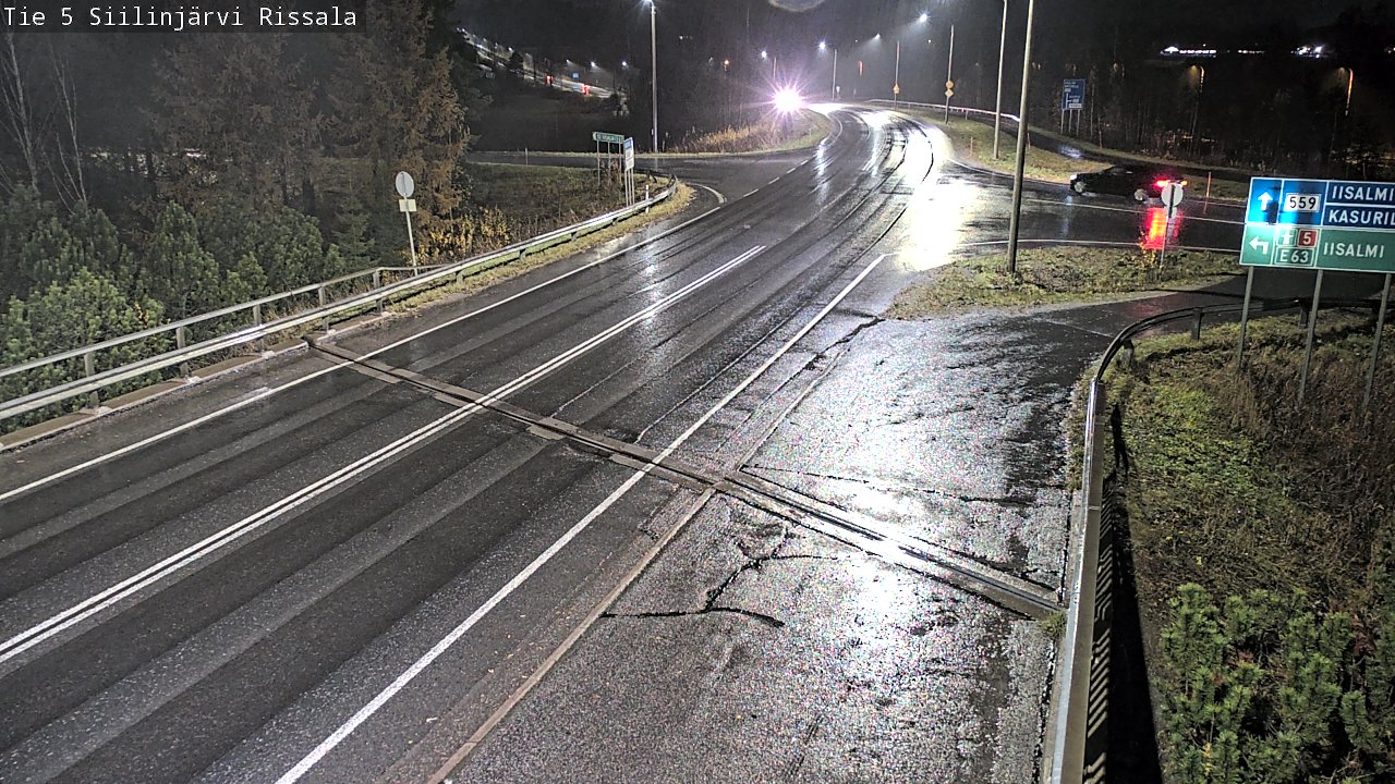 Weather Camera Image Väg 5 Siilinjärvi, Rissala, Siilinjärvi, Pohjois-Savo