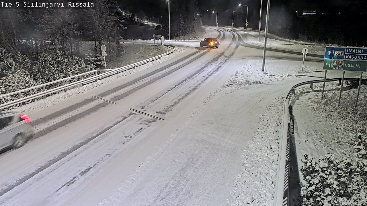 Kelikamerat Kuva Tie 5 Siilinjärvi, Rissala, Siilinjärvi, Pohjois-Savo