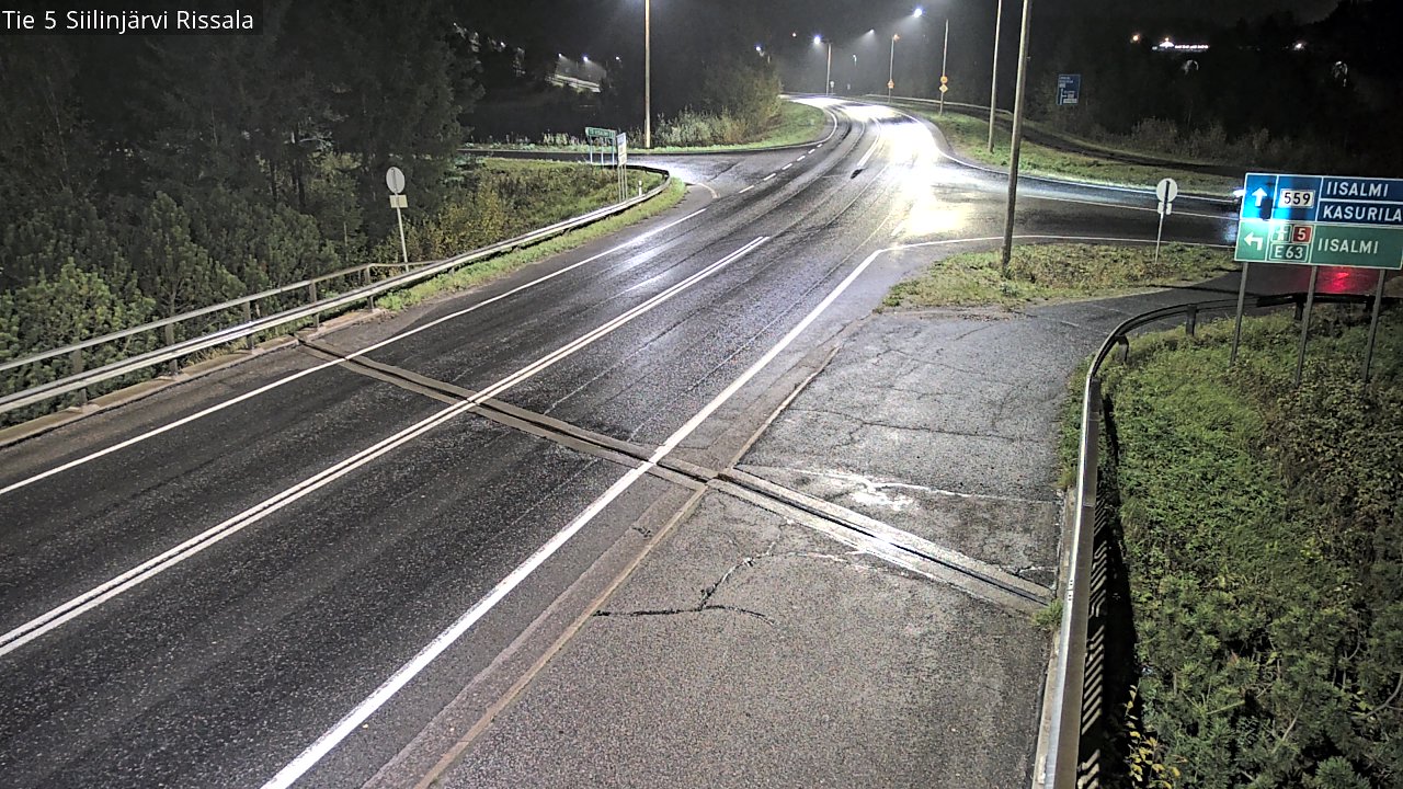 Weather Camera Image Road 5 Siilinjärvi, Rissala, Siilinjärvi, Pohjois-Savo