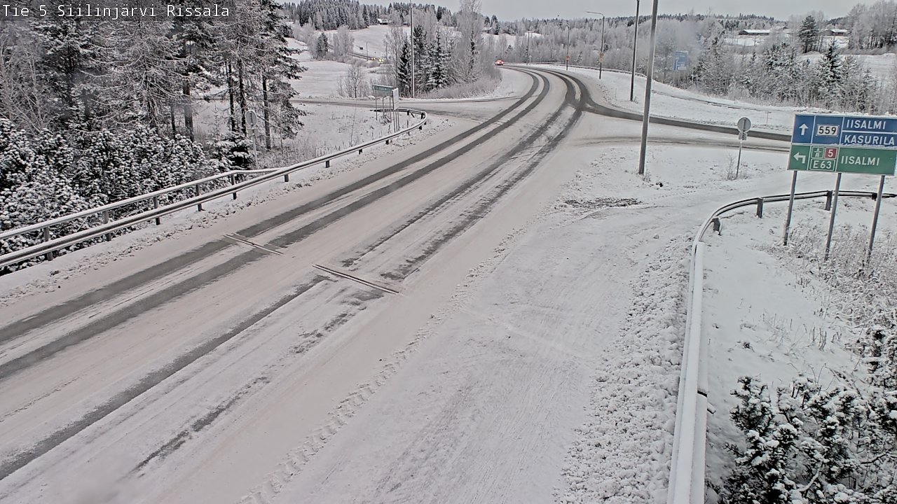 Kelikamerat Kuva Tie 5 Siilinjärvi, Rissala, Siilinjärvi, Pohjois-Savo