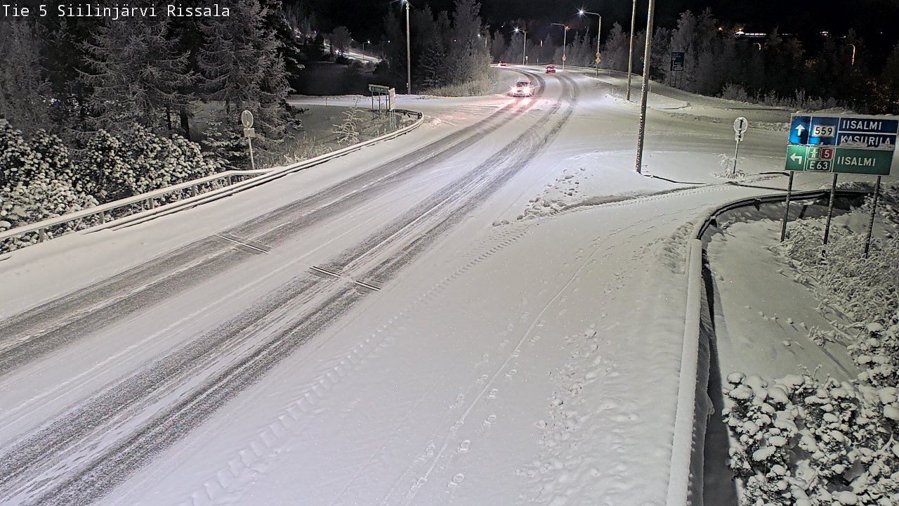 Kelikamerat Kuva Tie 5 Siilinjärvi, Rissala, Siilinjärvi, Pohjois-Savo
