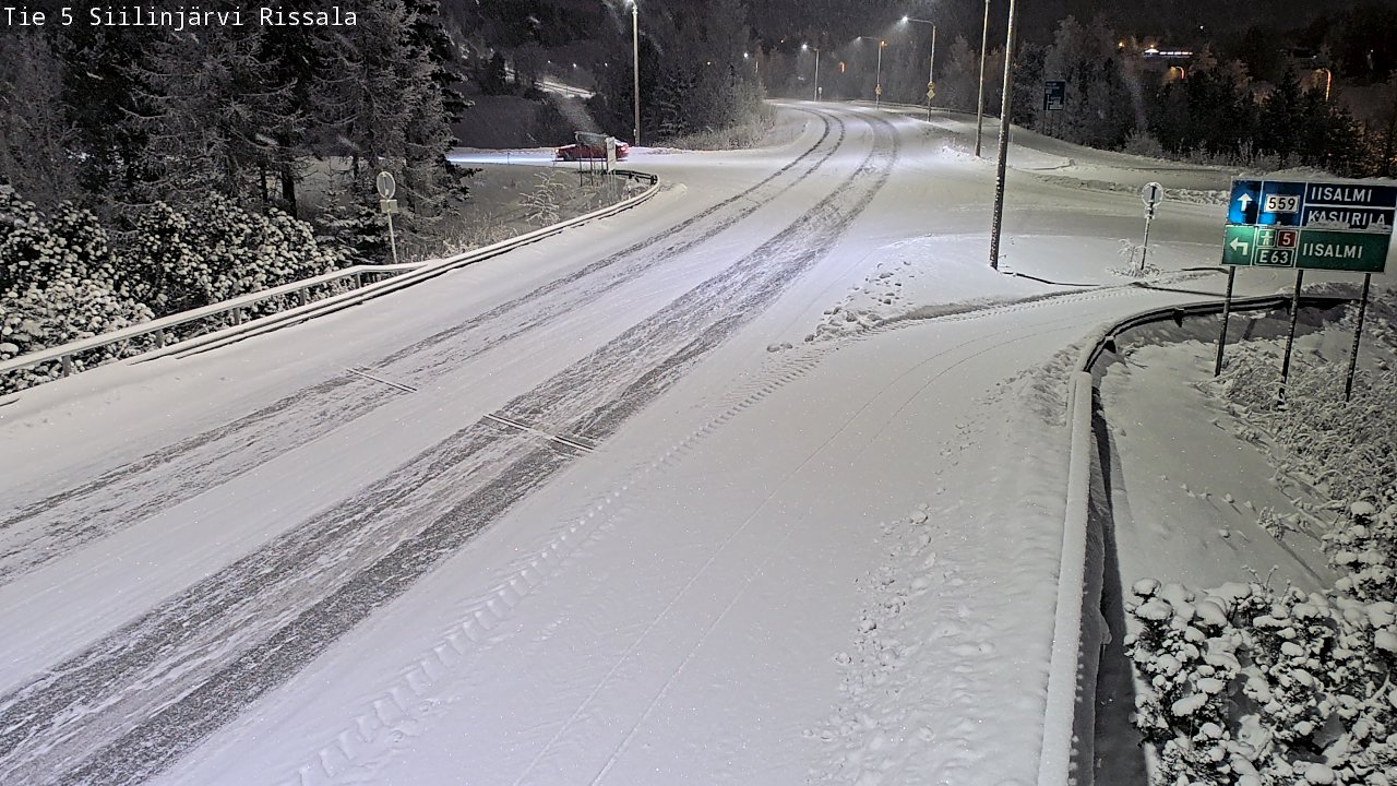 Kelikamerat Kuva Tie 5 Siilinjärvi, Rissala, Siilinjärvi, Pohjois-Savo