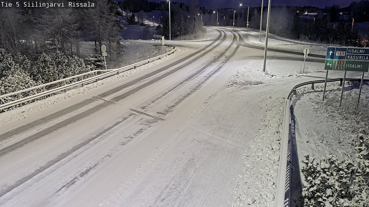 Kelikamerat Kuva Tie 5 Siilinjärvi, Rissala, Siilinjärvi, Pohjois-Savo