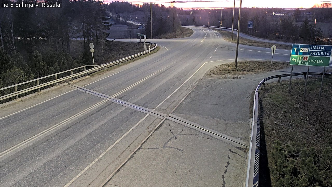 Kelikamerat Kuva Tie 5 Siilinjärvi, Rissala, Siilinjärvi, Pohjois-Savo