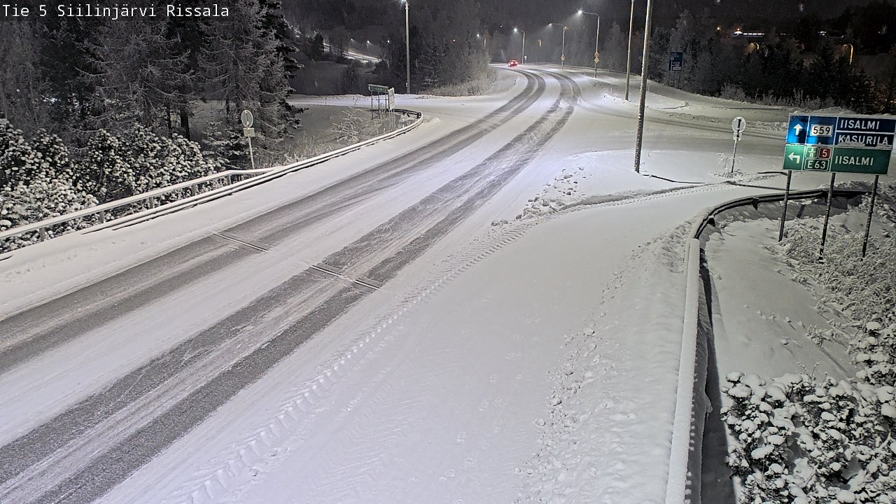 Kelikamerat Kuva Tie 5 Siilinjärvi, Rissala, Siilinjärvi, Pohjois-Savo